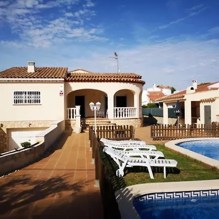 Avec Piscine Privee Et Proche De La Plage, Ideale Pour Familles Et Amis - Costa Dorada, Espagne - Es-221-6 *
